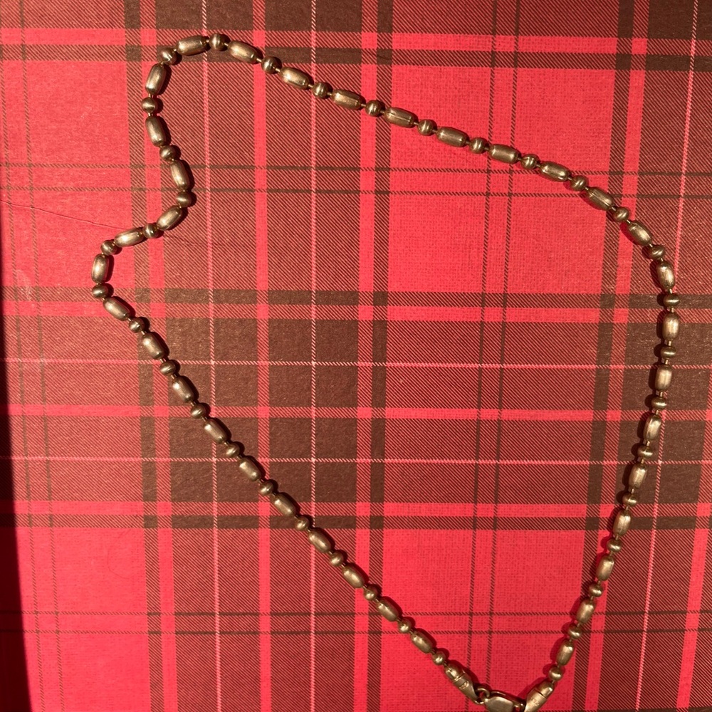 Plain sterling chain